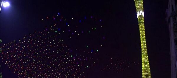 1000 drones at the Lantern festival - 俄罗斯卫星通讯社
