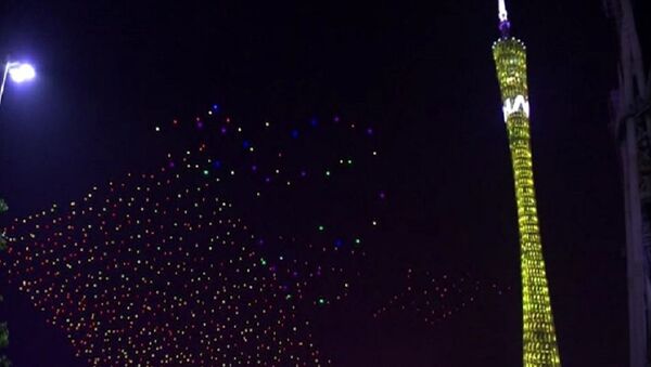 1000 drones at the Lantern festival - 俄罗斯卫星通讯社