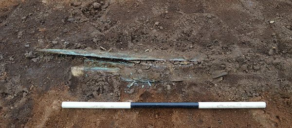 考古学家在足球场上挖到金标枪 - 俄罗斯卫星通讯社