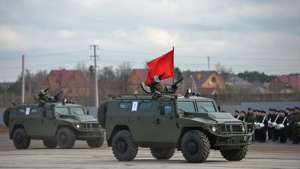 虎式多用途多功能四驱轻型装甲车 - 俄罗斯卫星通讯社