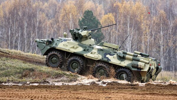 BTR-82A裝甲運兵車 - 俄羅斯衛星通訊社