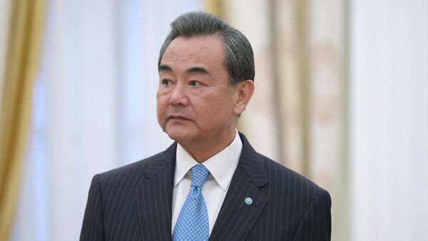 中国外交部长王毅将于18日下午会见韩国总统特使 - 俄罗斯卫星通讯社