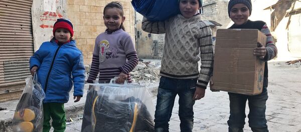 俄駐敘和解中心：過去24小時俄向敘居民提供12噸人道物資 - 俄羅斯衛星通訊社