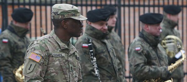 波兰开始进行美国军队向欧洲调动的演习 - 俄罗斯卫星通讯社