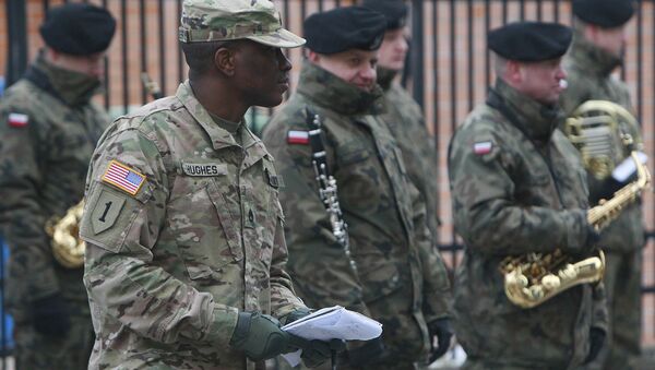 媒體：美國今春將向波蘭派遣近千名士兵 - 俄羅斯衛星通訊社