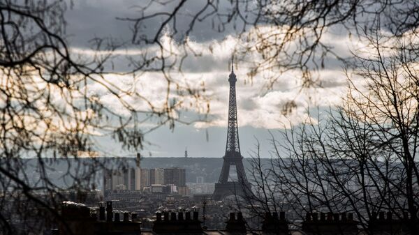 Эйфелева башня в Париже, Франция - 俄罗斯卫星通讯社