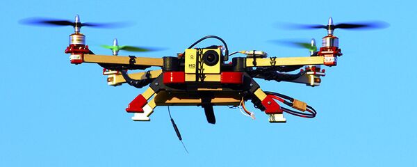 中国公司用喷火无人机清理电线上的垃圾 中国公司用喷火无人机清理电线上的垃圾 - 俄罗斯卫星通讯社