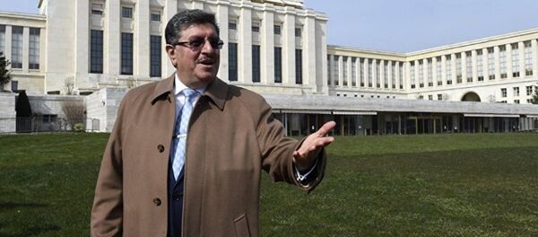 叙反对派最高谈判委员会代表Salem Al-Muslit 叙反对派最高谈判委员会代表Salem Al-Muslit - 俄罗斯卫星通讯社