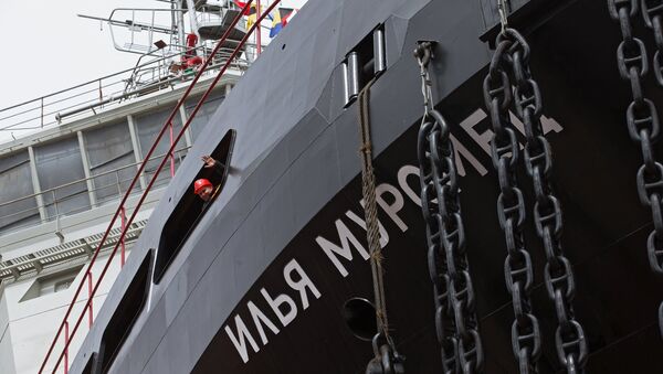 “伊利亚∙穆罗梅茨”号破冰船 - 俄罗斯卫星通讯社