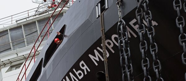 “伊利亚∙穆罗梅茨”号破冰船 - 俄罗斯卫星通讯社