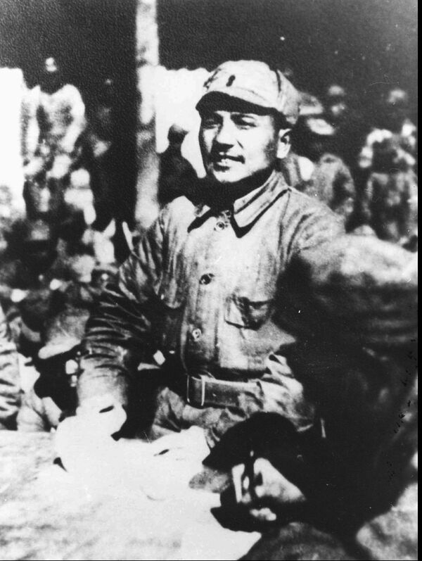 邓小平1938年春在抗日战争期间 邓小平1938年春在抗日战争期间 - 俄罗斯卫星通讯社