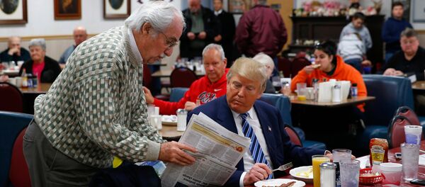 媒体：特朗普遵医嘱放弃快餐 - 俄罗斯卫星通讯社