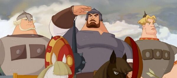 《三勇士》动画片 《三勇士》动画片 - 俄罗斯卫星通讯社