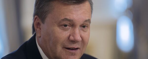 乌克兰前总统维克多·亚努克维奇 - 俄罗斯卫星通讯社