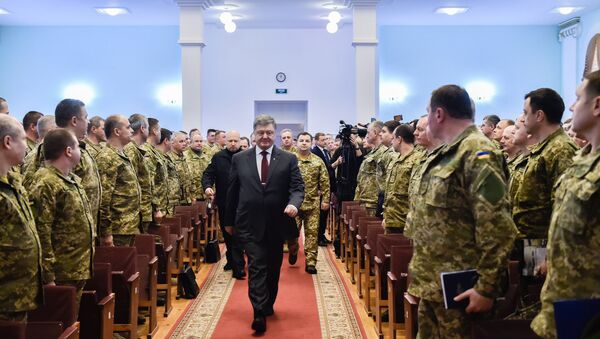 波罗申科：乌克兰面临与俄罗斯进行“全面战争”的威胁 - 俄罗斯卫星通讯社