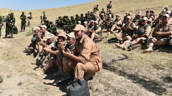 俄軍在在塔吉克斯坦山區演練消滅武裝匪徒 - 俄羅斯衛星通訊社