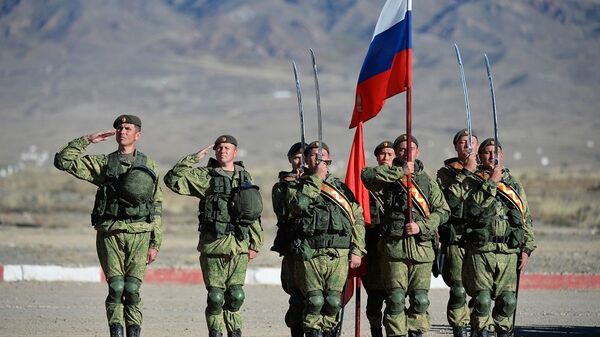 俄罗斯军人在吉尔吉斯斯坦 - 俄罗斯卫星通讯社