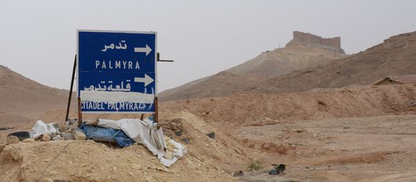 叙利亚军队在巴尔米拉 - 俄罗斯卫星通讯社