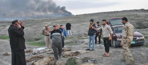 伊拉克拉马迪发现一座乱坟岗 - 俄罗斯卫星通讯社