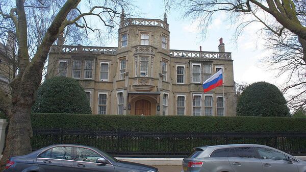 俄羅斯駐英國大使館 - 俄羅斯衛星通訊社
