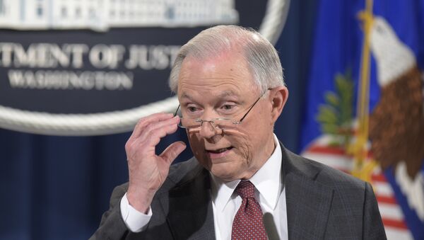 US Attorney General Jeff Sessions - 俄羅斯衛星通訊社