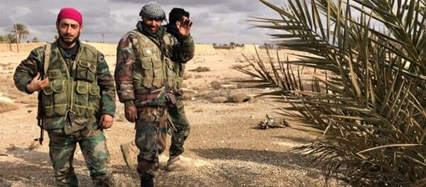 叙利亚政府军已包围“伊斯兰国”在哈马省的大型据点 - 俄罗斯卫星通讯社