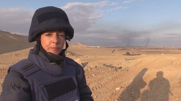 RT電視台記者麗茲·費倫日前來到了已從“伊斯蘭國”恐怖分子手中獲得解放的敘利亞古城巴爾米拉。 - 俄羅斯衛星通訊社