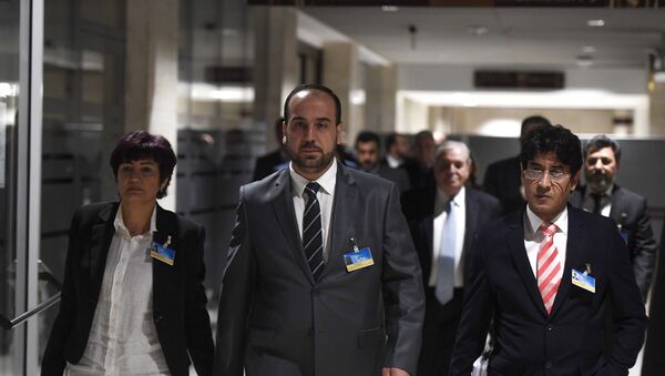叙利亚反对派高级谈判委员会代表哈里里 - 俄罗斯卫星通讯社
