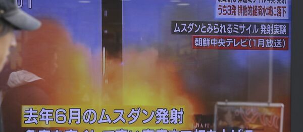 North Korea's missile firing - 俄罗斯卫星通讯社