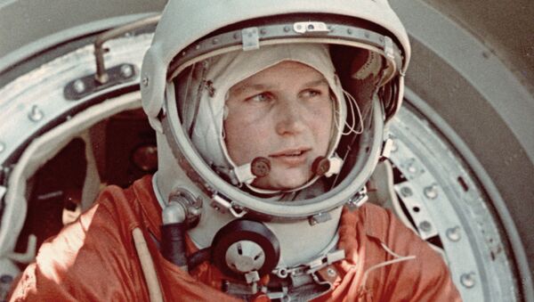 世界首位女宇航員瓦蓮金娜·捷列什科娃 - 俄羅斯衛星通訊社