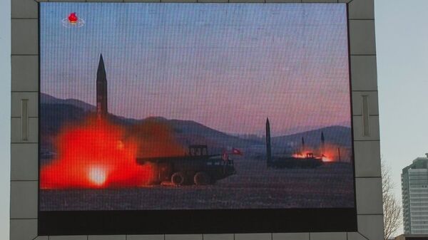 日本视朝鲜试验火箭发动机为“不可接受的挑衅” - 俄罗斯卫星通讯社