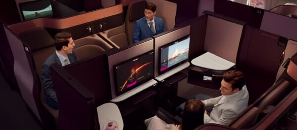 Qsuite - Qatar Airways New Business Class - 俄羅斯衛星通訊社