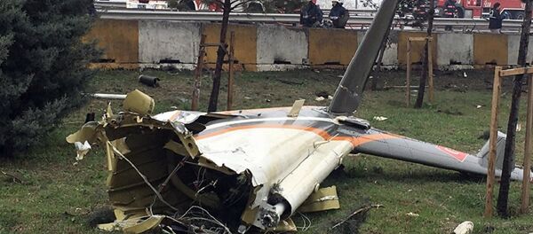 伊斯坦布爾省直升機事故中5人死亡 伊斯坦布爾省直升機事故中5人死亡 - 俄羅斯衛星通訊社