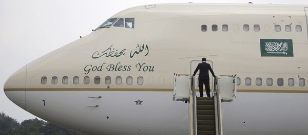 沙特阿拉伯王子的飞机 - 俄罗斯卫星通讯社