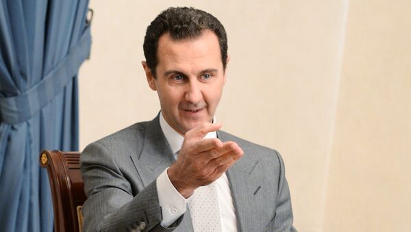 Syrian President Bashar Al-Assad - 俄羅斯衛星通訊社