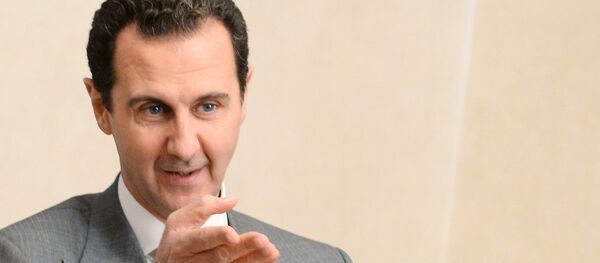 Syrian President Bashar Al-Assad - 俄罗斯卫星通讯社
