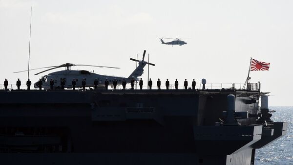 日本海上自衛隊在地中海與北約舉行演習 - 俄羅斯衛星通訊社