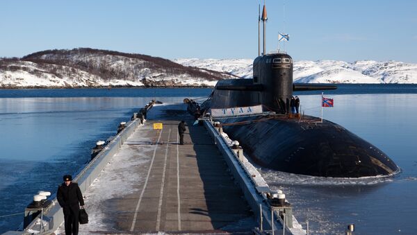 “圖拉”號核潛艇 - 俄羅斯衛星通訊社