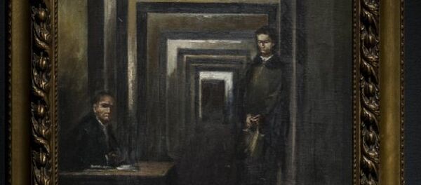 Adolf Hitler's painting - 俄罗斯卫星通讯社