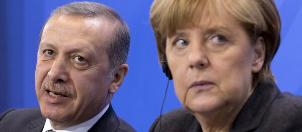 媒体:土耳其总统指责德国总理支持恐怖分子 媒体:土耳其总统指责德国总理支持恐怖分子 - 俄罗斯卫星通讯社