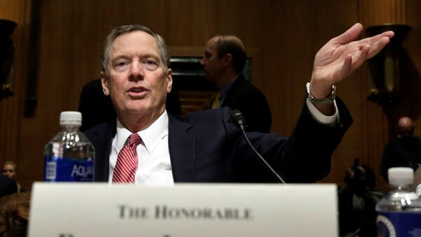 Candidate for US Trade Representative Robert Lighthizer - 俄羅斯衛星通訊社