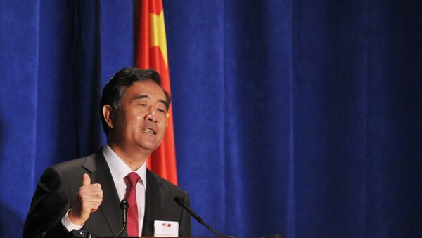 中国副总理汪洋 - 俄罗斯卫星通讯社