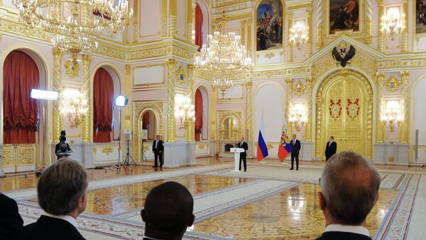 俄总统普京将接受18国驻俄大使递交国书 - 俄罗斯卫星通讯社