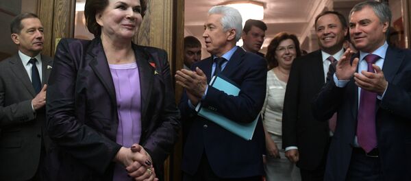 Фотовыставка Чайка. Первый полет, посвященная первой женщине-космонавту В.В.Терешковой - 俄羅斯衛星通訊社