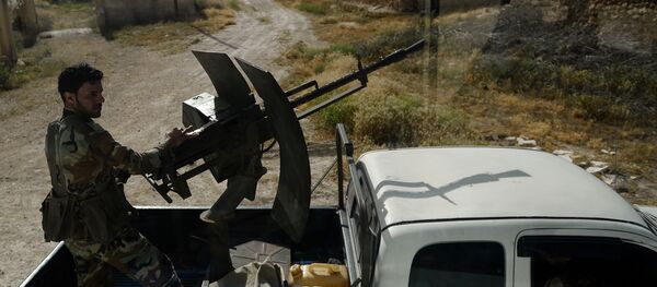 A soldier of the Syrian Army - 俄羅斯衛星通訊社