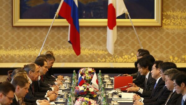 Встреча глав МИД России и Японии - 俄罗斯卫星通讯社