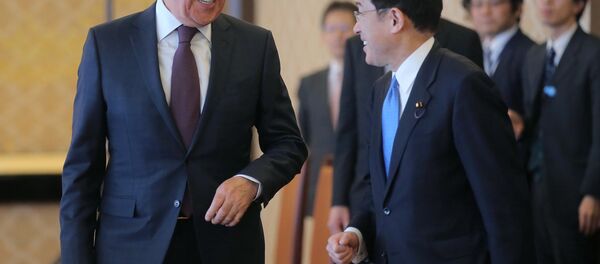 Встреча глав МИД РФ и Японии С.Лаврова и Ф.Кисиды в Японии - 俄羅斯衛星通訊社