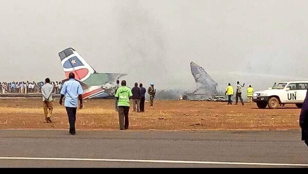 South Supreme Airlines crash at Wau Airport in South Sudan - 俄羅斯衛星通訊社