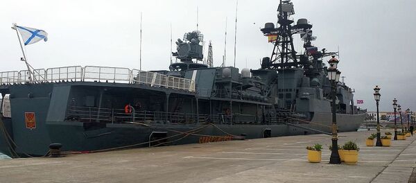 俄羅斯大型反潛艦穿越英吉利海峽 - 俄羅斯衛星通訊社