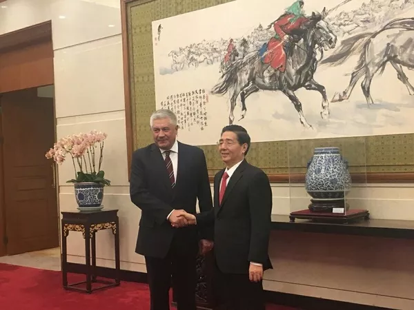 俄羅斯內務部部長弗拉基米爾·科洛科利採夫與中國公安部部長郭聲琨 俄羅斯內務部部長弗拉基米爾·科洛科利採夫與中國公安部部長郭聲琨 - 俄羅斯衛星通訊社